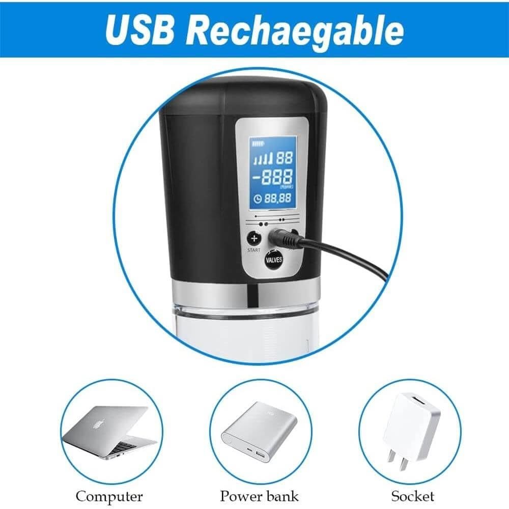 Penis Enlargement Extend Pump  | Electric Vacuum Dick Pump | Adorime