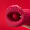 Pleasure Kiss Sensual Arouser 5IN1 Mouth Sucking Vibrator, 10 Tongue Licking, 3 Auto & 1 Manual Sucking #Pussy Eating #Girl on Girl #Face Riding
