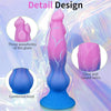 10.8 Inch Triple Heads Tentacle Dildo Fist Anal Toy with Suction Cup