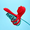 Dual Romance Double Penis Rings Combined with Rose Clitoral Stimulator