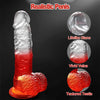 Vixen 7.5 Inch Small Anal Realistic Dildo for Beginner Hands-Free Play