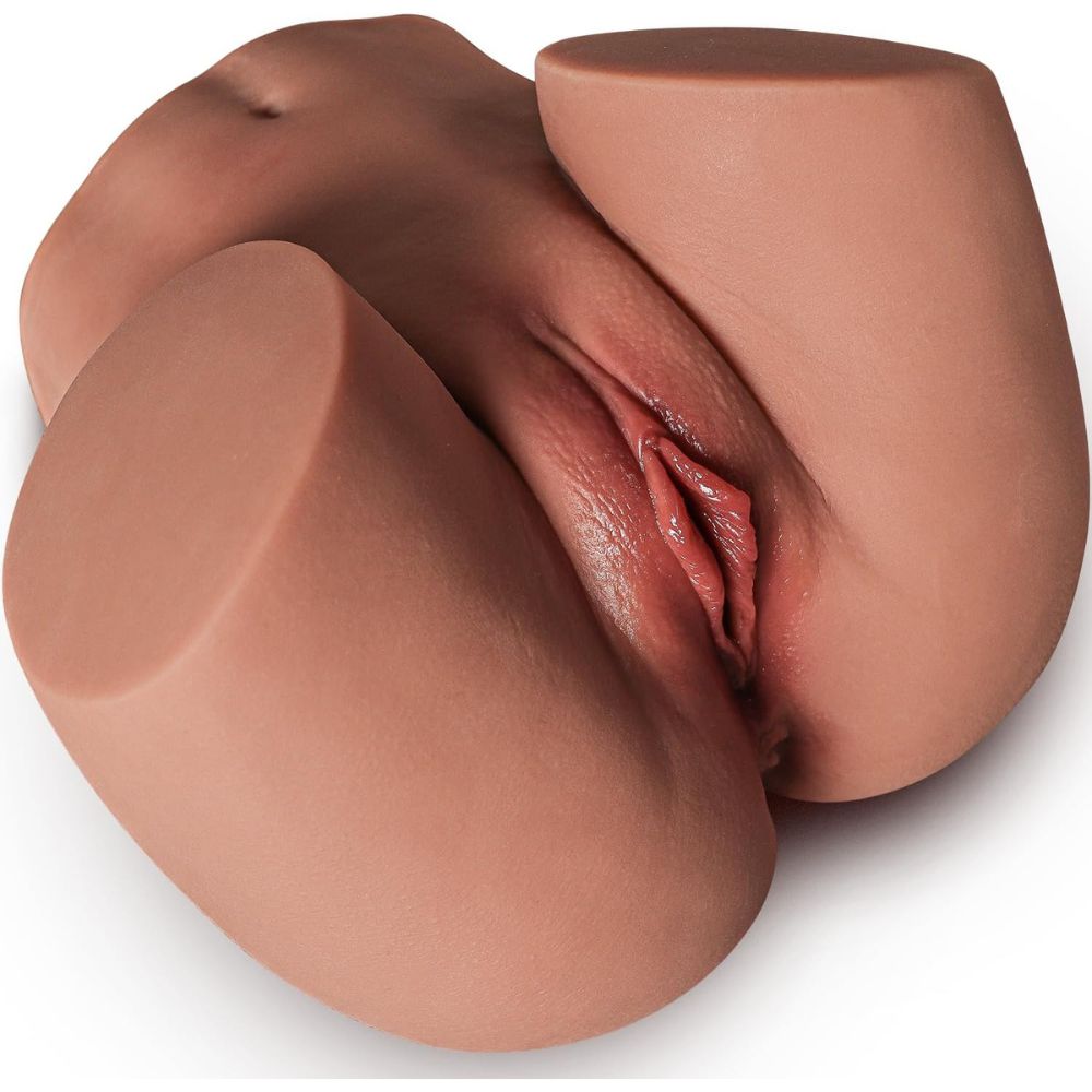 Olivia - 5.8LB Entry-Level Ass Lifelike Soft Butt with Vagina and Anal Channel
