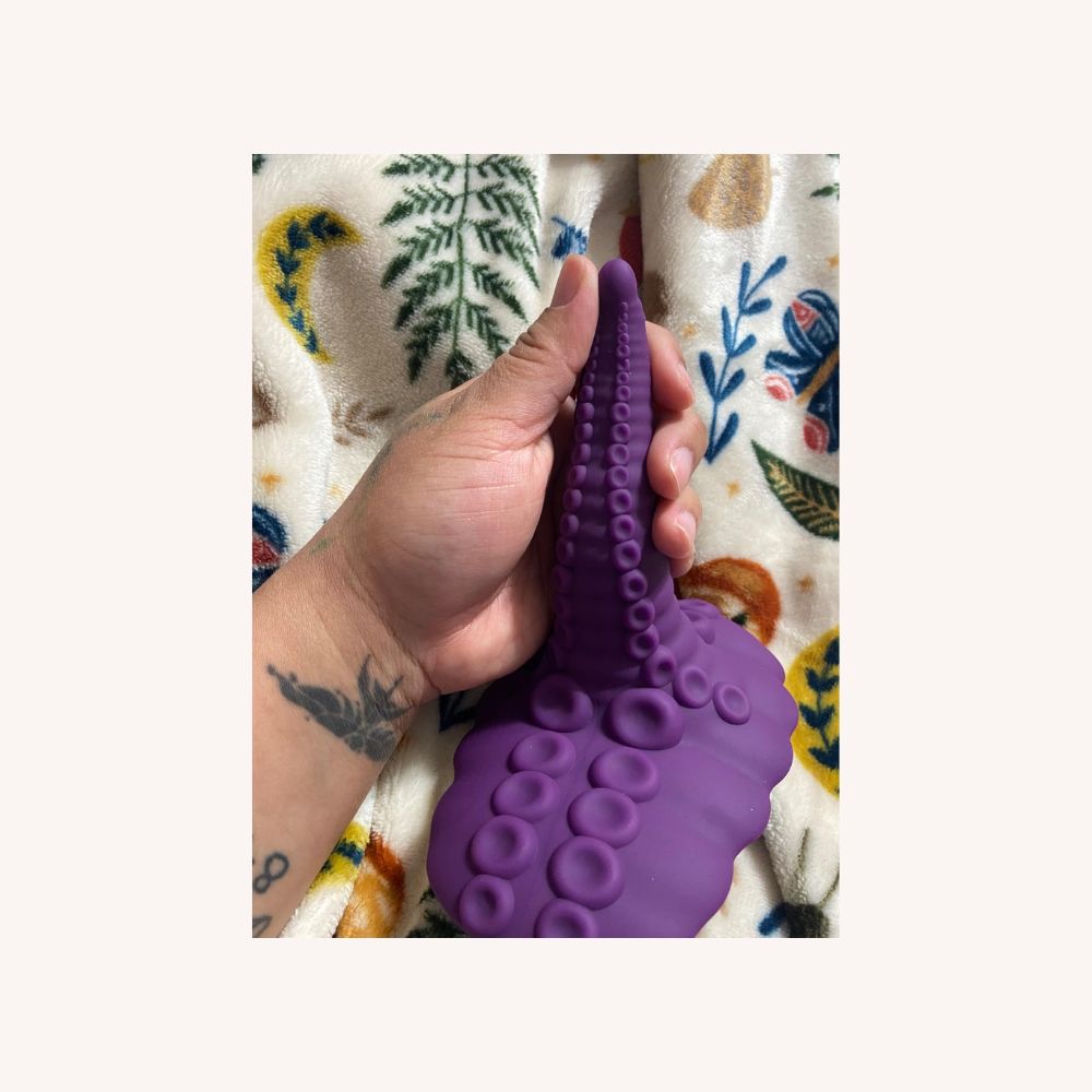 Ika® Fantasy Dragon Vibrating Suction Cup Dildo Silicone Tentacle Sucker