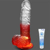Vixen 7.5 Inch Small Anal Realistic Dildo for Beginner Hands-Free Play