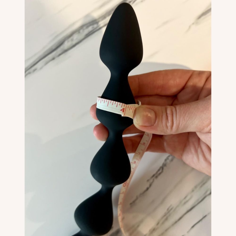 14.4 Inch Ultra-Soft Liquid Silicone Rechargeable Flexible Vibrating Anal Beads