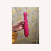 Dual Glow 9 Thrusting & 9 Vibrating Modes Rabbit Vibrator On-Screen Display