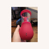 Rose Tongue Pump Clitoris & Nipple Vibrator, 5 Lick - Vibrating & 4 Sucking Modes