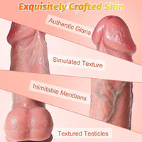 Adorime Realistic Silicone 9.25''  Dildos – Adult Toys Lifelike Large Dildos 