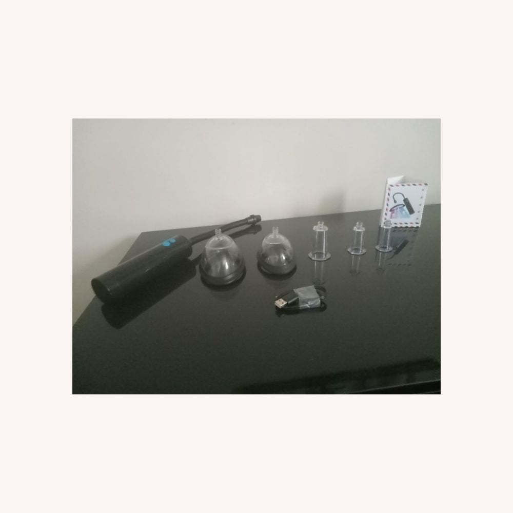 Supreme Sensation Transparent Cup All-Over Suction Pussy Pump (5 Cups Included)