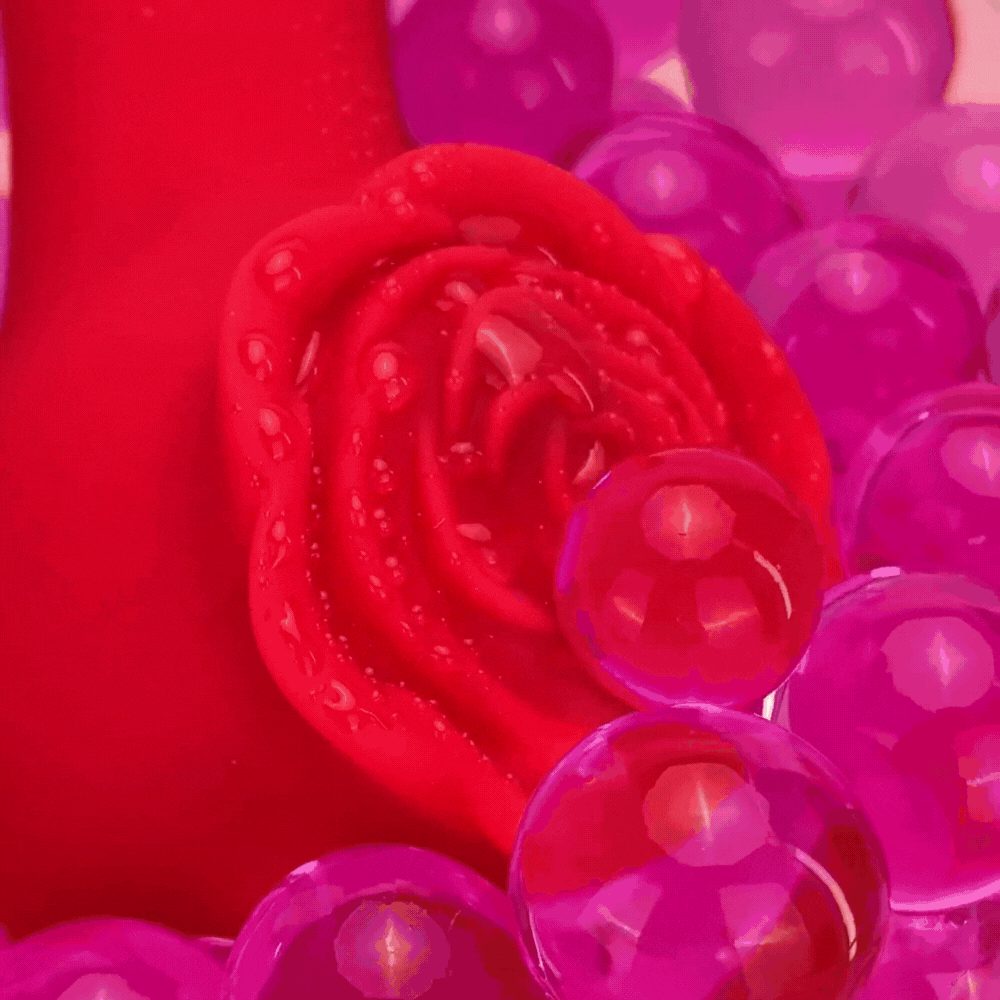 Lust bloom Dual Rose Vibrator with 10 Vibrating Modes