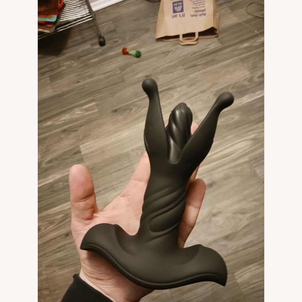 Anal Extender Trainer Upgraded Penis Trainer with Flapping Thrusting Vibrating 6 Inch