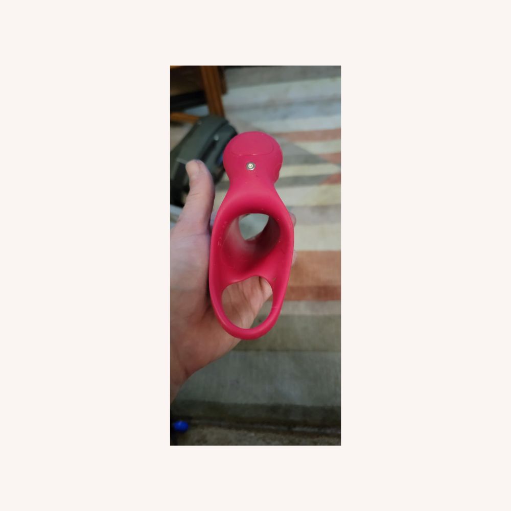 Cock Sleeve with Rose Clitoral Stimulator, App Control Cock Ring with 10 Vibrating Modes