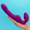 Deep Dive Posable Strapless Strap on Wearable Dildo Vibrator 5 Inch