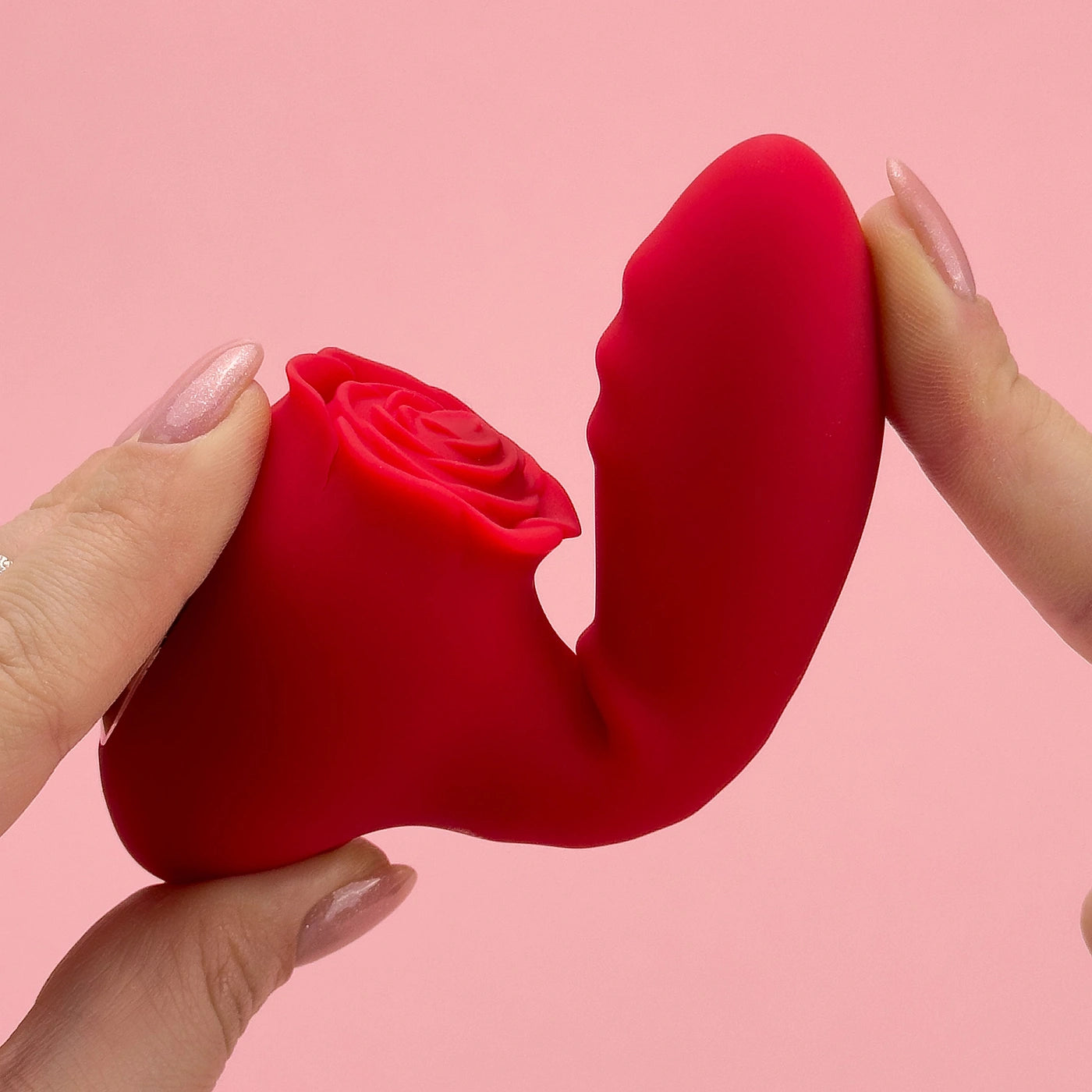 Lust bloom Dual Rose Vibrator with 10 Vibrating Modes