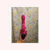 Dual Glow 9 Thrusting & 9 Vibrating Modes Rabbit Vibrator On-Screen Display