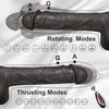 8.6'' 4 in 1 Realistic Thrusting Dildo Vibrator with 10 Modes & Heating