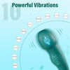 Green G-Spot Vibrator Couple Vibrator Wand with 10 Powerful Vibration Modes