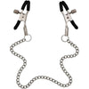 Adjustable BDSM Nipple Clamps with Chain – Teasing Toys for Couples & Women