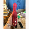 Rabbit Sucking Vibrator with 10 Vibrating 7 Thrust Modes with Licking #Foreplay #Bathroom