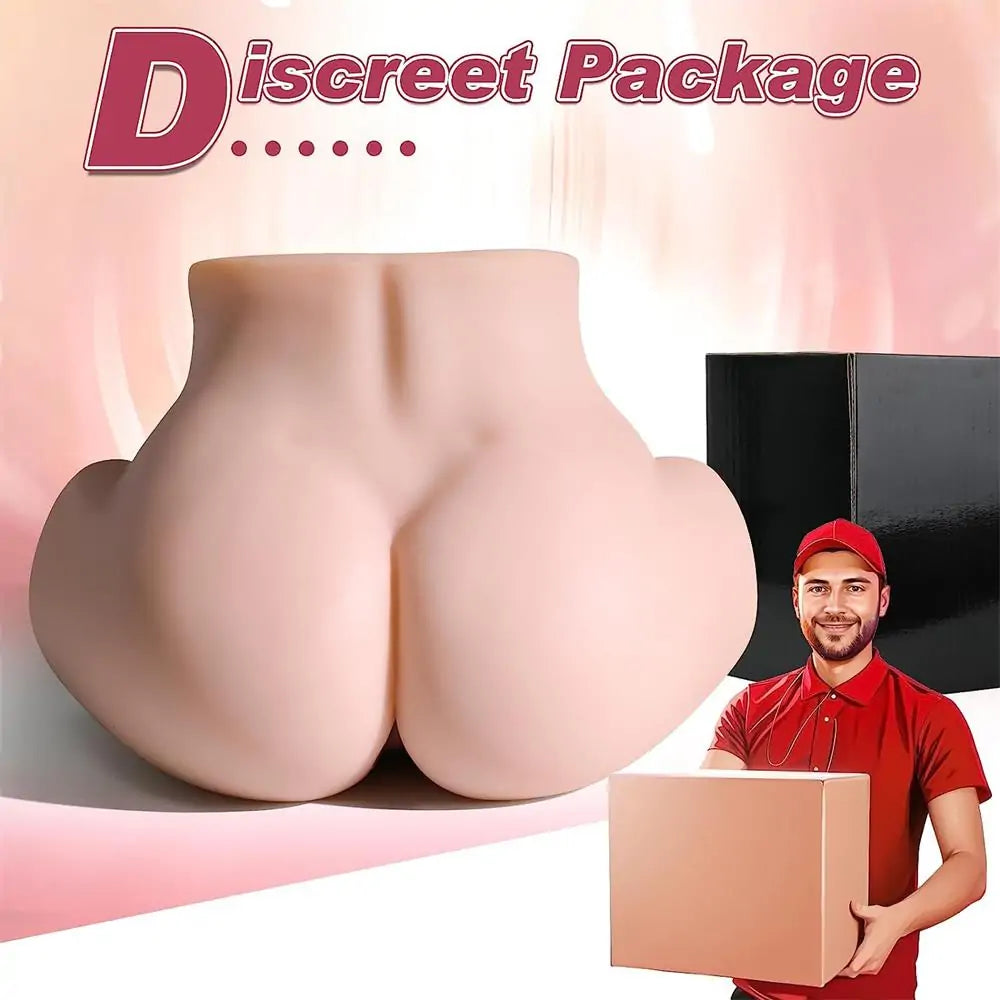 4LB 3D Textured Lifelike Sex Stroker Pocket Pussy