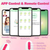 APP Remote Control Egg Vibrator with 10 Vibrating Modes