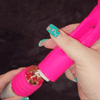 Fantasy For Her Rechargeable Thrusting Flapping Mini Sex Machine