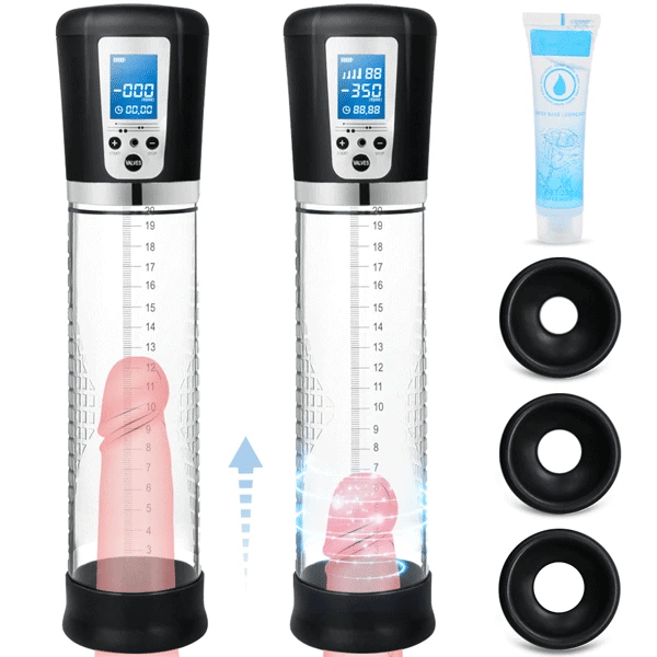 Rechargeable Automatic High-Vacuum Penis Pump Enlargement Extend Pump 1.0 #Cock Too Big #Edging #Thick