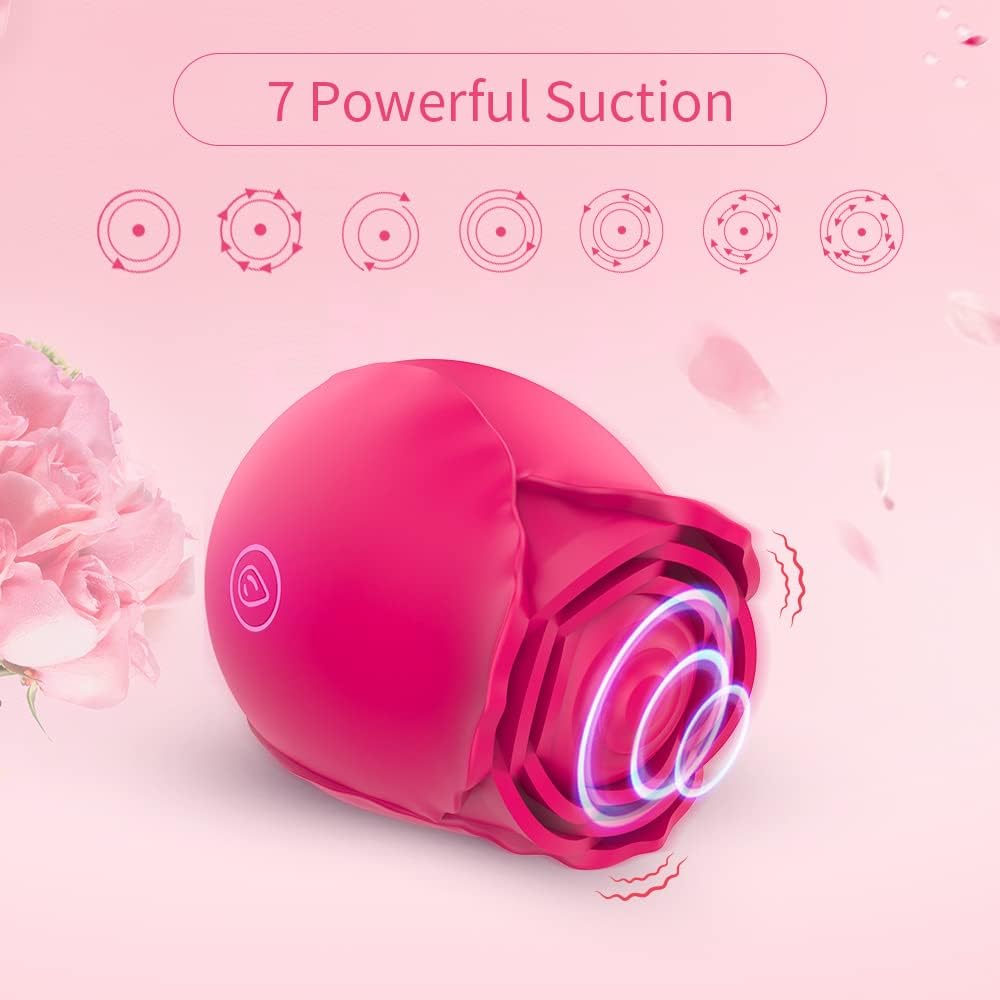 Adult Sex Toys for Women, Clitoral Vibrator with 9 Stimulating Modes, Dreamyslut Flower Vibrator Nipple Clitoris Licker Sex Stimulator for Women Sexual Pleasure, Tongue Vibrator Female Toys & Games