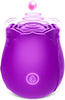 Adult Sex Toys for Women, Clitoral Vibrator with 9 Stimulating Modes, Dreamyslut Flower Vibrator Nipple Clitoris Licker Sex Stimulator for Women Sexual Pleasure, Tongue Vibrator Female Toys & Games