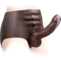 Strap On Harness High Elastic Silicone Wearable Dildos Panties with 7.3'' Solid Penis