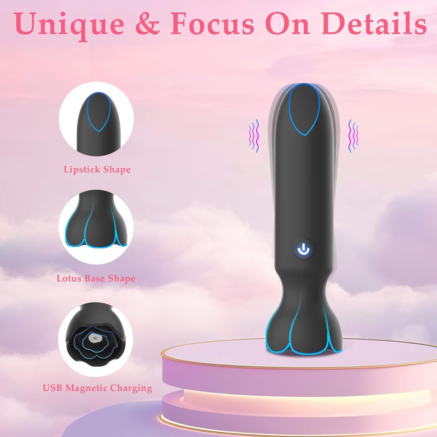 Exomoon App Controlled Rechargeable Silicone Mini Bullet Vibrator #Hold The Moan #Orgasmic Contractions #Real Orgasm