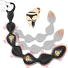 14.4 Inch Ultra-Soft Liquid Silicone Rechargeable Flexible Vibrating Anal Beads
