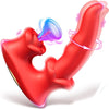 2025 Upgraded Clit Vibrator Rotating Tongue with Stronger Suction, Wiggle Vibrations