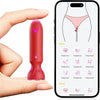 Exomoon App Controlled Rechargeable Silicone Mini Bullet Vibrator #Hold The Moan #Orgasmic Contractions #Real Orgasm