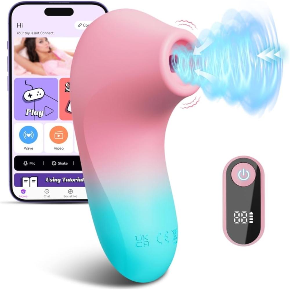 Tenera 2 – App Controlled Clit Suction Vibrator with Extra Power Reserve