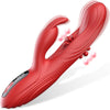 Triple Stimulation LED Screen Display 9 Vibrations & 9 Tapping Rabbit Vibrator