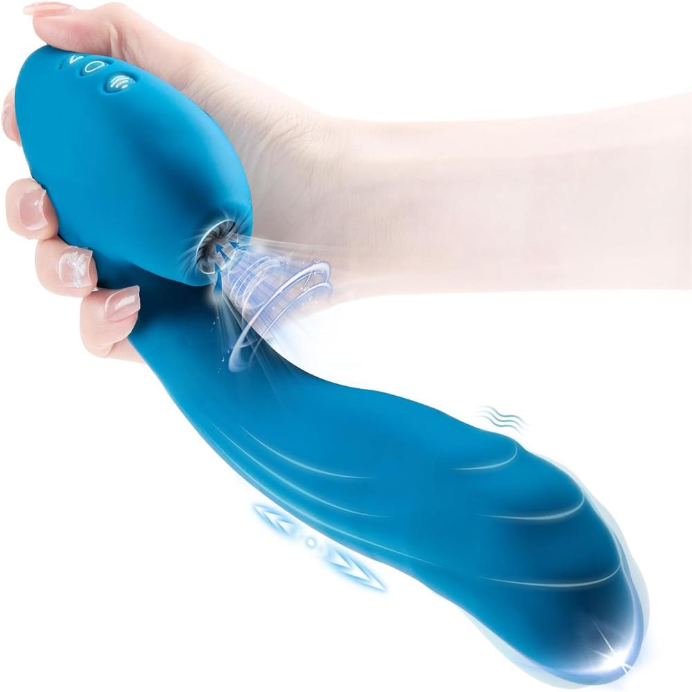InsideOut G Spot Clitoral Stimulator – 7 Thrusting, 10 Vibration, 10 Suction Modes & Ergonomic