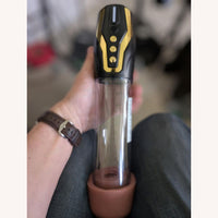 Intelligent Voice Control Penis Vacuum Pump with 4 Training Pressure & 4 Suction Modes