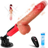 2025 Upgraded 6 in 1 Automatic Thrusting Sex Machine Fast Heating Dildo Vibrator