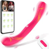 Double O Heaven 10 Function Vibrating Silicone Double Penetration Dildo (13.5in)