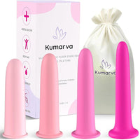 Silicone Pelvic Floor Dilator - 4pcs Set