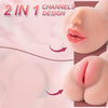 7 Inch Pocket Pussy with 3D Realistic Textured Tight & Real Mouth