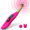 Sensual Clit Teaser Rechargeable Pinpoint Powerful Vibrator with LCD Screen Display