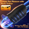 Smart APP-Controlled Male Masturbator with Adjustable Grip