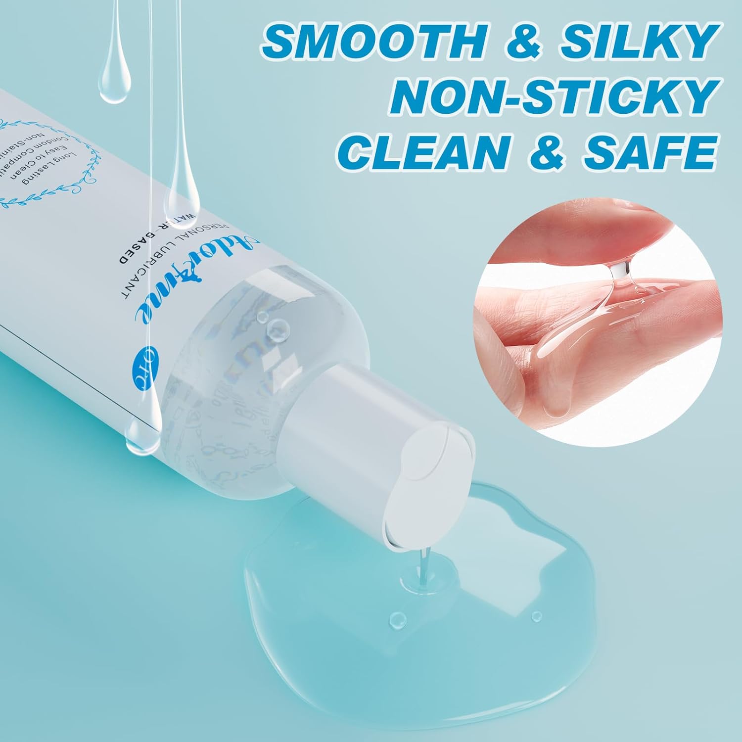 Water Based Personal Lubricant in 8oz/240ml