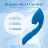 InsideOut Deep G Spot Clitoral Stimulator with 7 Thrusting + 10 Vibration + 10 Suction