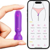 Exomoon App Controlled Rechargeable Silicone Mini Bullet Vibrator #Hold The Moan #Orgasmic Contractions #Real Orgasm