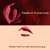 Long Distance Panty Vibrator with Rabbit Stimulator for G Spot Clitoral Penis Pleasure