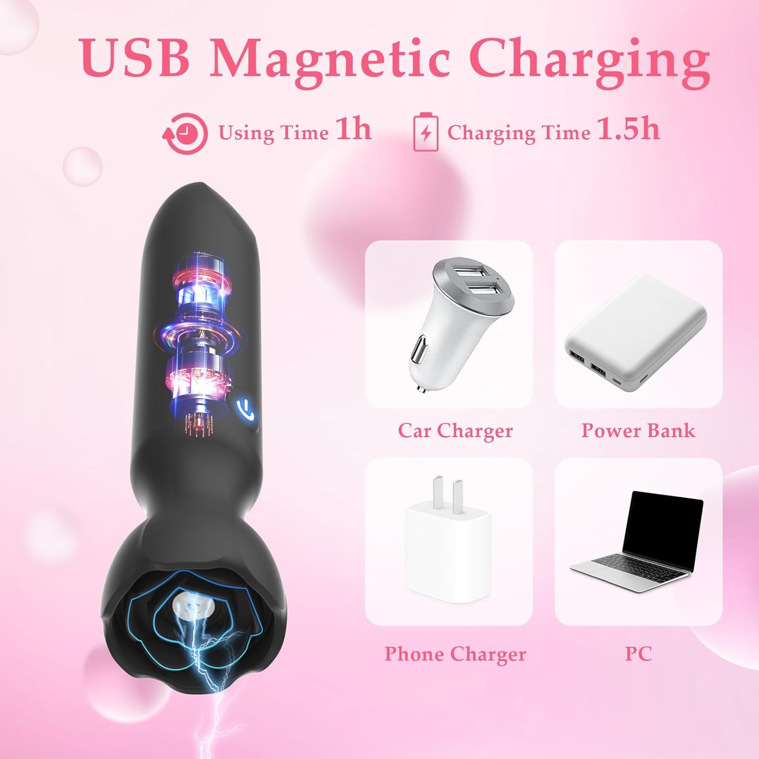 Exomoon App Controlled Rechargeable Silicone Mini Bullet Vibrator #Hold The Moan #Orgasmic Contractions #Real Orgasm