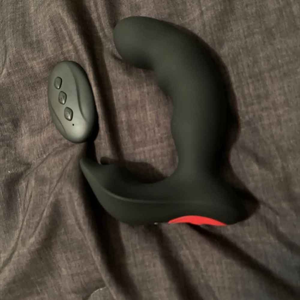 Remote Control Wiggling & Vibrating Anal Vibrator